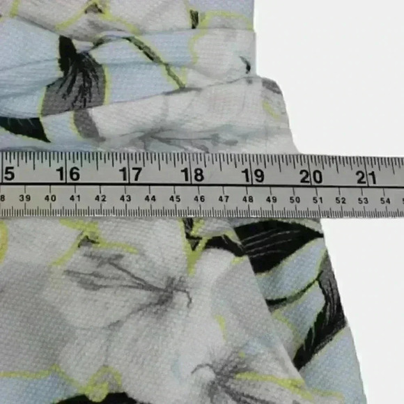 🔵 2/$15 ~ Ricki's strapless dress light blue and grey SIZE 18 - Picture 6 of 9